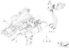 E46 325i M54 Sedan / Manual Transmission/  Gs6s37bz Smg Hydraulic Pipes