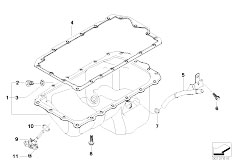 E90 320i N46 Sedan / Engine/  Oil Pan Oil Level Indicator