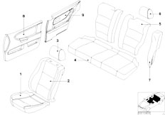 E36 318tds M41 Compact / Individual Equipment Individual Series 97 Basis Sport Pa228