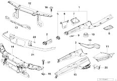 Z3 Z3 2.2i M54 Roadster / Bodywork/  Front Body Parts