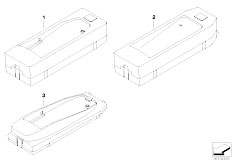 E90N 328i N51 Sedan / Communication Systems/  Adapter Snap In Bmw Bluetooth