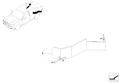 E46 330i M54 Sedan / Restraint System And Accessories Protective Covers For Tank