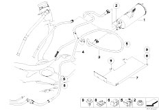 E63 650i N62N Coupe / Fuel Supply/  Activated Carbon Container Fuel Ventilat