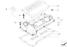 E46 316Ci N45 Coupe / Engine/  Cylinder Head Cover