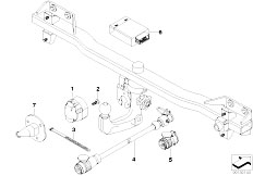E83 X3 3.0d M57N2 SAV / Equipment Parts Electric Parts Towbar