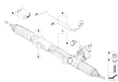 E83 X3 3.0d M57N SAV / Steering/  Hydro Steering Box Control Unit