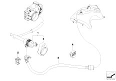 E83 X3 3.0i M54 SAV / Fuel Preparation System/  Fuel Tank Breather Valve