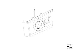 E83 X3 2.0d M47N2 SAV / Vehicle Electrical System Control Element Light