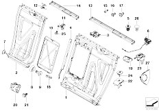 E46 318Ci N46 Coupe / Seats/  Through Loading Facility Single Parts