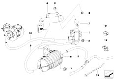 E83 X3 3.0d M57N SAV / Engine/  Vacum Control Engine Turbo Charger