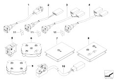 E67 760LiS N73 Sedan / Vehicle Electrical System Various Switches-2