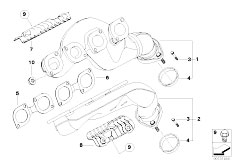 E53 X5 4.8is N62 SAV / Engine/  Exhaust Manifold