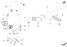 E46 320td M47N Compact / Exhaust System/  Diesel Catalyst