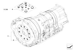 E53 X5 4.4i N62 SAV / Automatic Transmission Automatic Gearbox Ga6hp26z 4 Wheel