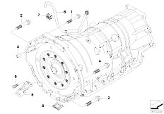 E53 X5 4.8is N62 SAV / Automatic Transmission/  Gearbox Mounting Ventilation