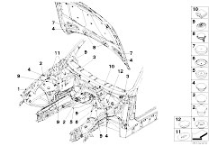 E83N X3 2.0d M47N2 SAV / Vehicle Trim/  Cover Lid Dummy Plug