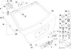 E46 316ti N40 Compact / Bodywork/  Trunk Lid Closing System