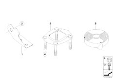 E83N X3 2.0d N47 SAV / Engine Electrical System Fittings Wiring Harness Transmission Dxc