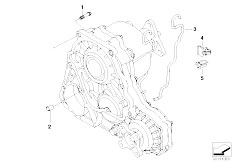 E46 330xd M57N Touring / Transfer Box/  Gearbox Mounting Parts