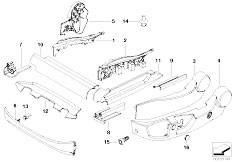 E61 520d M47N2 Touring / Seats/  Seat Front Seat Coverings