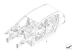 E87N 120d N47 5 doors / Bodywork/  Body Skeleton