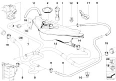 E34 530i M60 Sedan / Radiator/  Expansion Tank