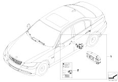 E90 325d M57N2 Sedan / Bodywork/  One Key Locking