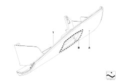 E61 530d M57N Touring / Individual Equipment/  Individual Glove Compartment Leather