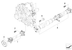 E83 X3 3.0i M54 SAV / Drive Shaft/  Drive Shaft 4 Wheel