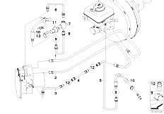 E61 525d M57N Touring / Brakes/  Brake Line Front S541a-3