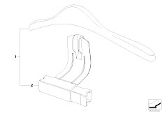 E36 318is M42 Coupe / Universal Accessories/  Universal Coat Hanger