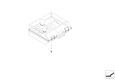 E90 325d M57N2 Sedan / Lighting/  Spare Bulbs Box