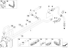 E46 318Ci N46 Coupe / Brakes/  Rear Brake Pipe Dsc