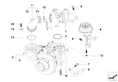 E61 535d M57N Touring / Engine Turbo Charger