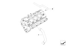 E65 745d M67N Sedan / Engine/  Crankcase Ventilation