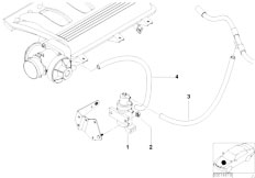 E39 520d M47 Sedan / Engine Vacuum Control Agr