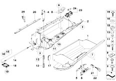 E83N X3 2.0d M47N2 SAV / Vehicle Trim/  Glove Box