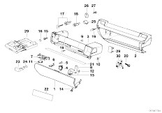 E36 316i M43 Touring / Vehicle Trim/  Glove Box