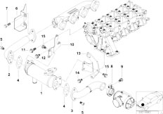 E46 320d M47 Sedan / Engine/  Emission Reduction Cooling