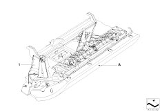 E63N 635d M57N2 Coupe / Individual Equipment Individual Glove Compartment Leather