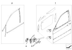 E46 325i M54 Sedan / Bodywork Front Door