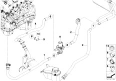 E91 330xi N52 Touring / Heater And Air Conditioning/  Independent Heating Water Valves