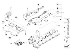 E90 330xd M57N2 Sedan / Fuel Preparation System/  Suction Silencer Filter Cartridge