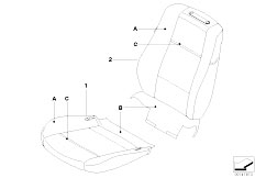 E53 X5 3.0i M54 SAV / Individual Equipment Individual Cover Leather Comfort Seat