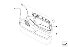 E53 X5 3.0i M54 SAV / Individual Equipment Individual Door Inset Front Airbag