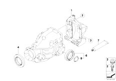 E86 Z4 3.0si N52 Coupe / Rear Axle/  Final Drive Gasket Set