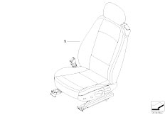 E81 116i 1.6 N43 3 doors / Seats/  Front Seat