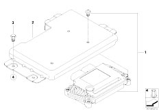 E60 525xi N52 Sedan / Transfer Box/  Control Unit Transfer Box