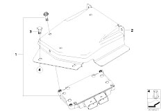 E90 325xi N52 Sedan / Transfer Box/  Control Unit Transfer Box