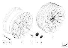 E86 Z4 3.0si N52 Coupe / Wheels/  Bmw La Wheel Turbine Styling 201